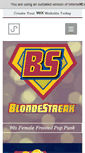Mobile Screenshot of blondestreak.com